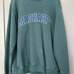 Madhappy Green Sweatshirt Size M